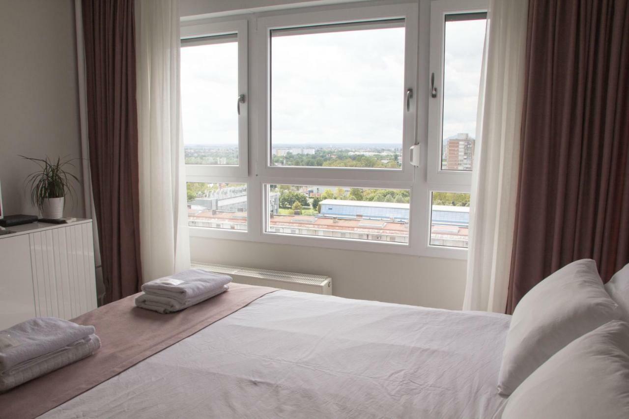 Penthouse “Sky 16” Studio Apartment Zagrzeb Zewnętrze zdjęcie