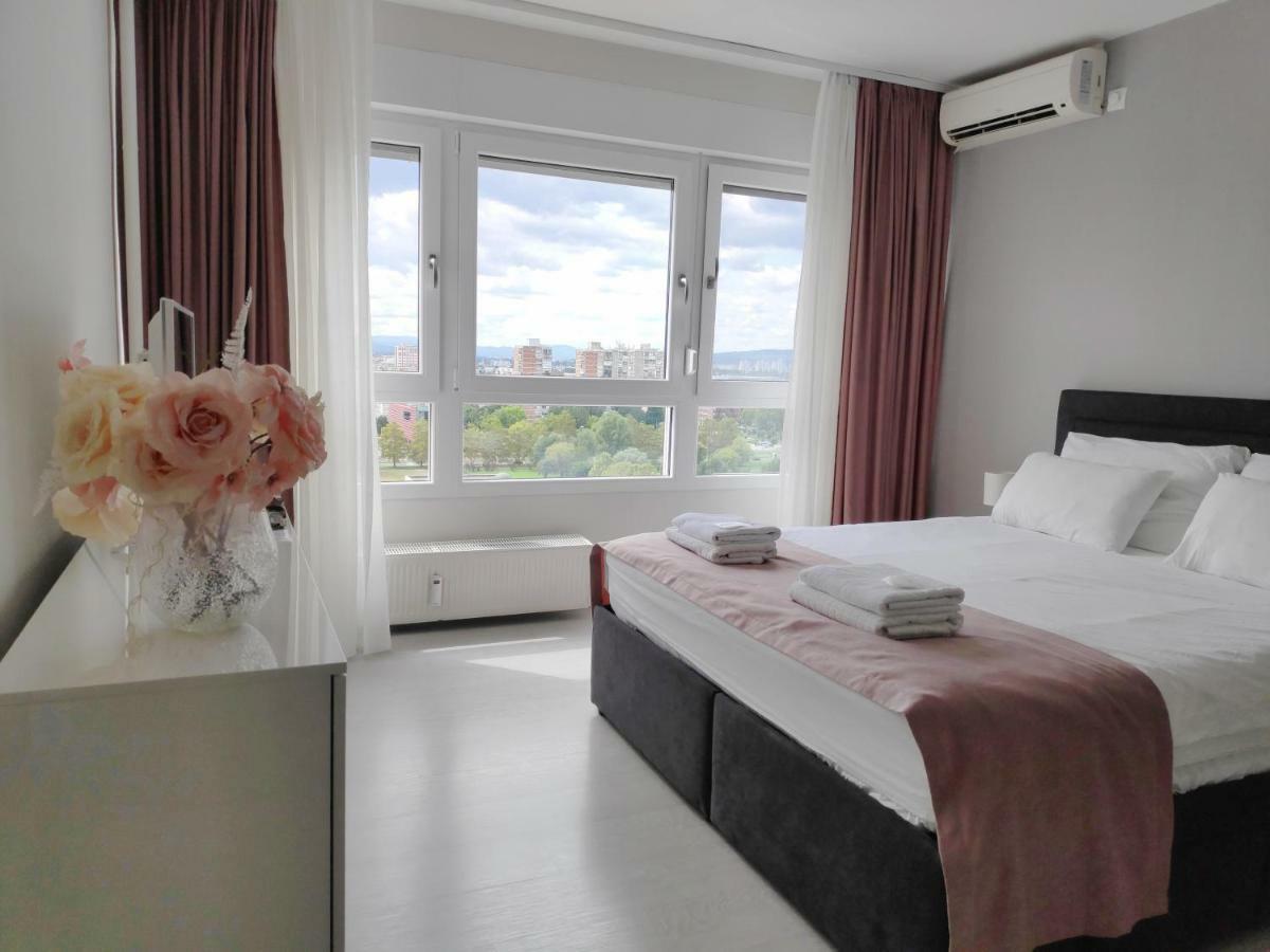Penthouse “Sky 16” Studio Apartment Zagrzeb Zewnętrze zdjęcie