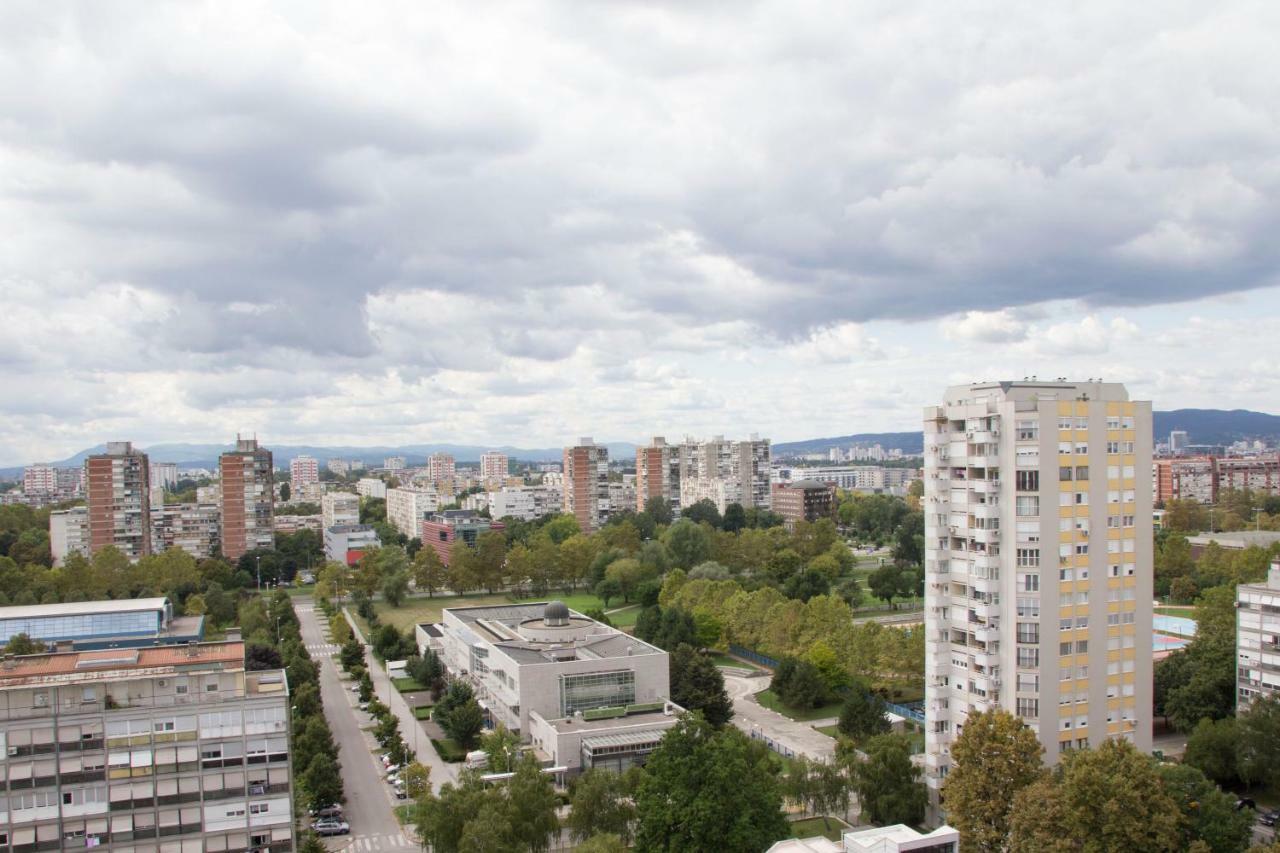 Penthouse “Sky 16” Studio Apartment Zagrzeb Zewnętrze zdjęcie